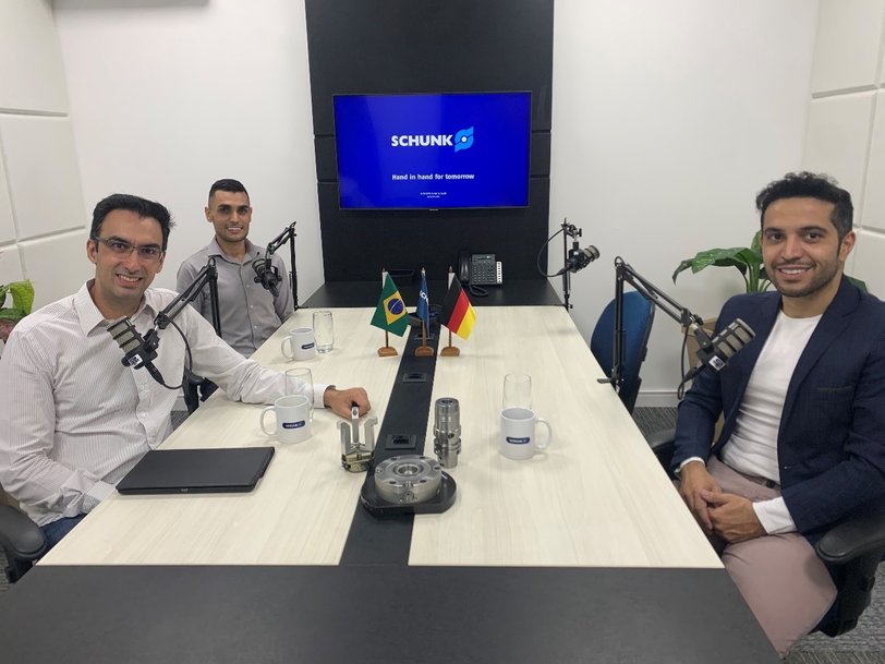 SCHUNK LANÇA PODCAST SOBRE MERCADO, TENDÊNCIAS E INOVAÇÃO NA INDÚSTRIA